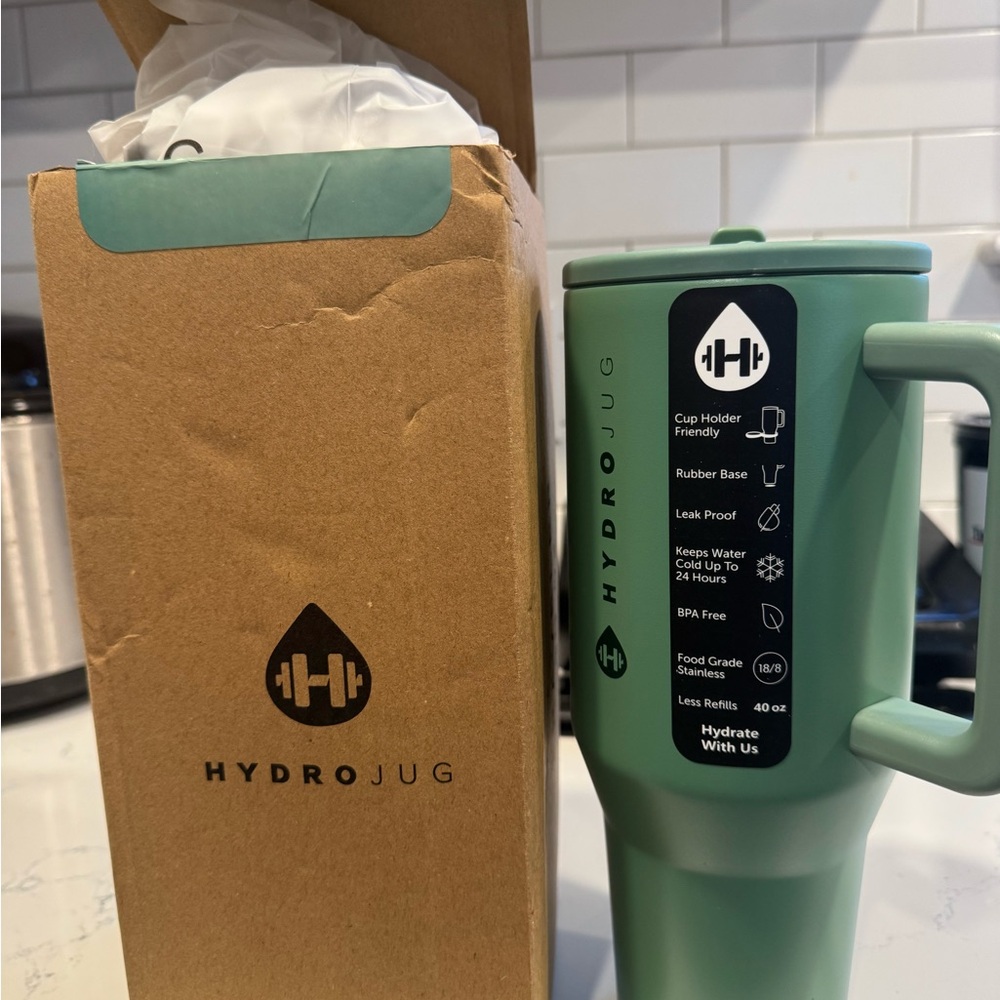 HydroJug Sage Green Hydration Bottle